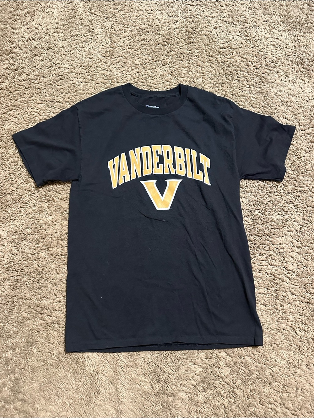 Vintage Vanderbilt University “triple black” shirt  00s size me medium